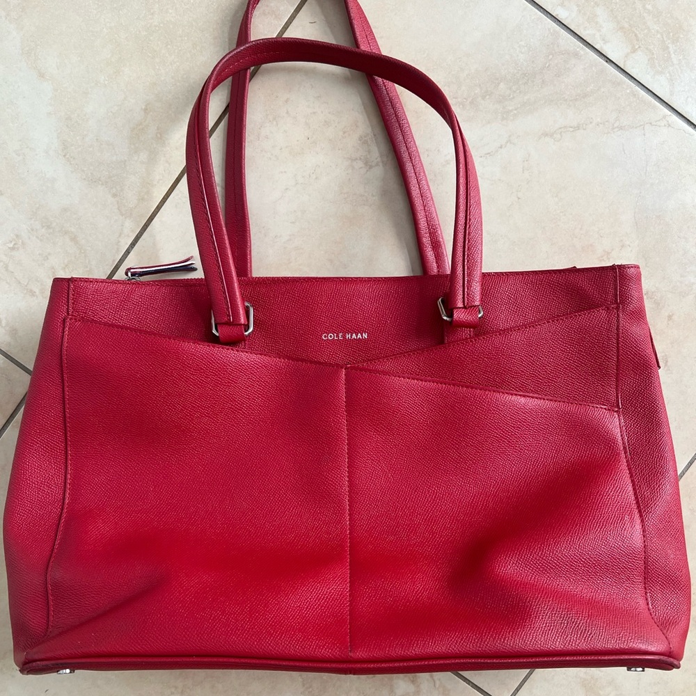 Cole Haan Women's Red Tote Bag
